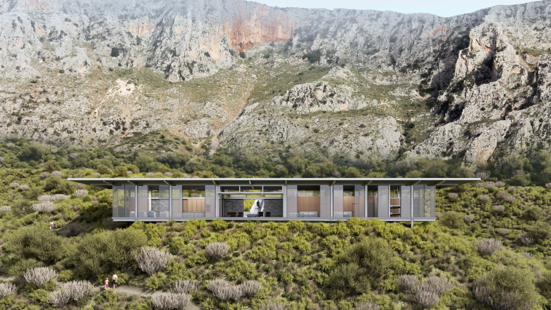 Ionian Sea Elevation, Cecropia House