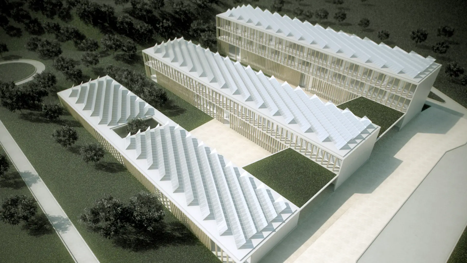 Innovative, Bioclimatic, European School Complex 1