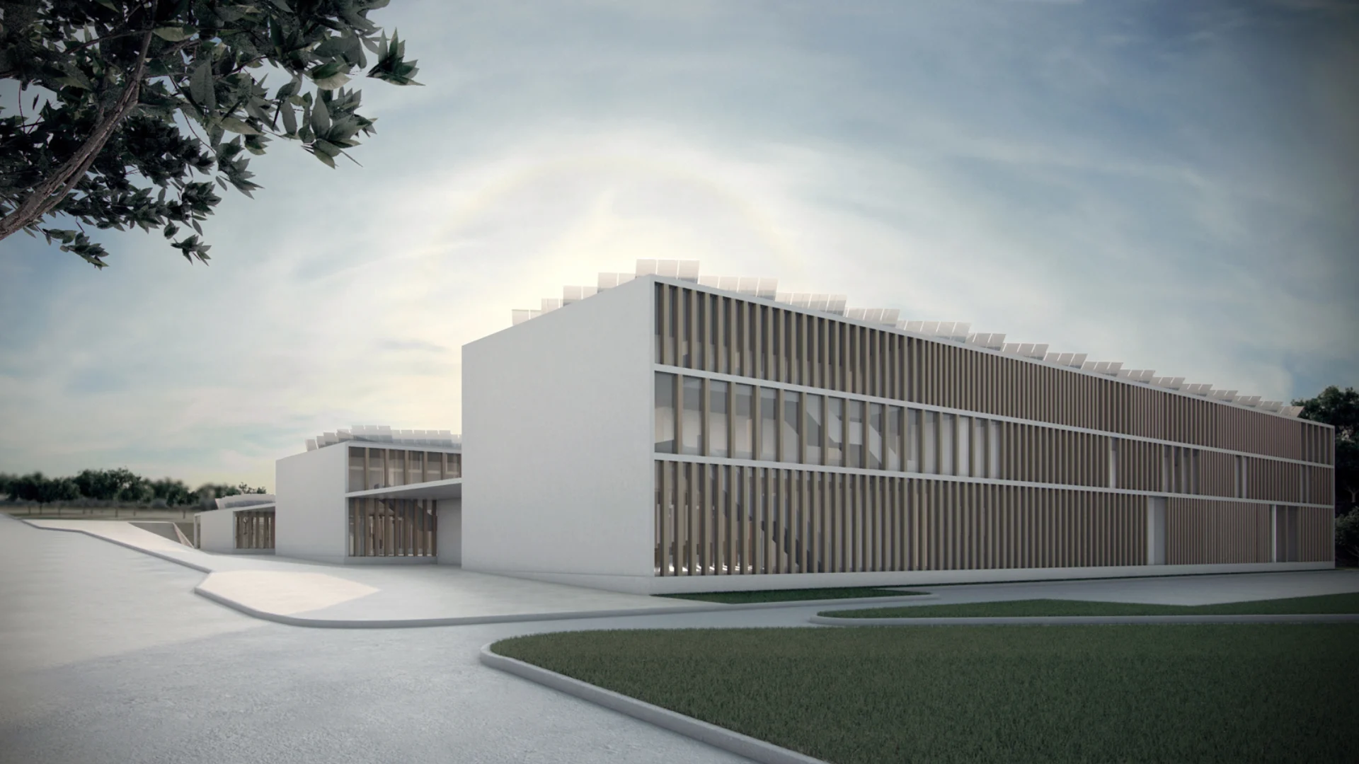 Innovative, Bioclimatic, European School Complex 4