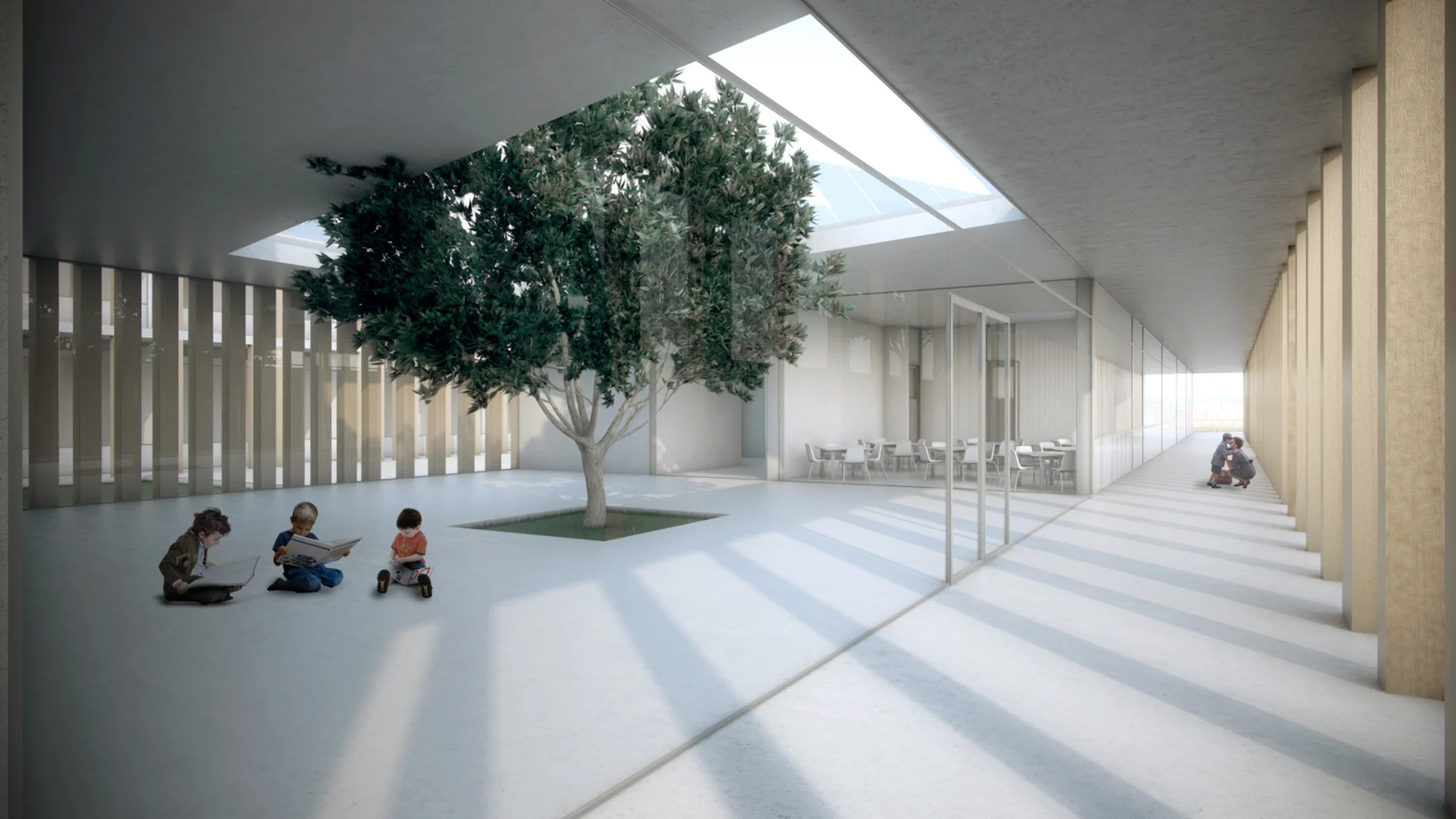 Innovative, Bioclimatic, European School Complex 5